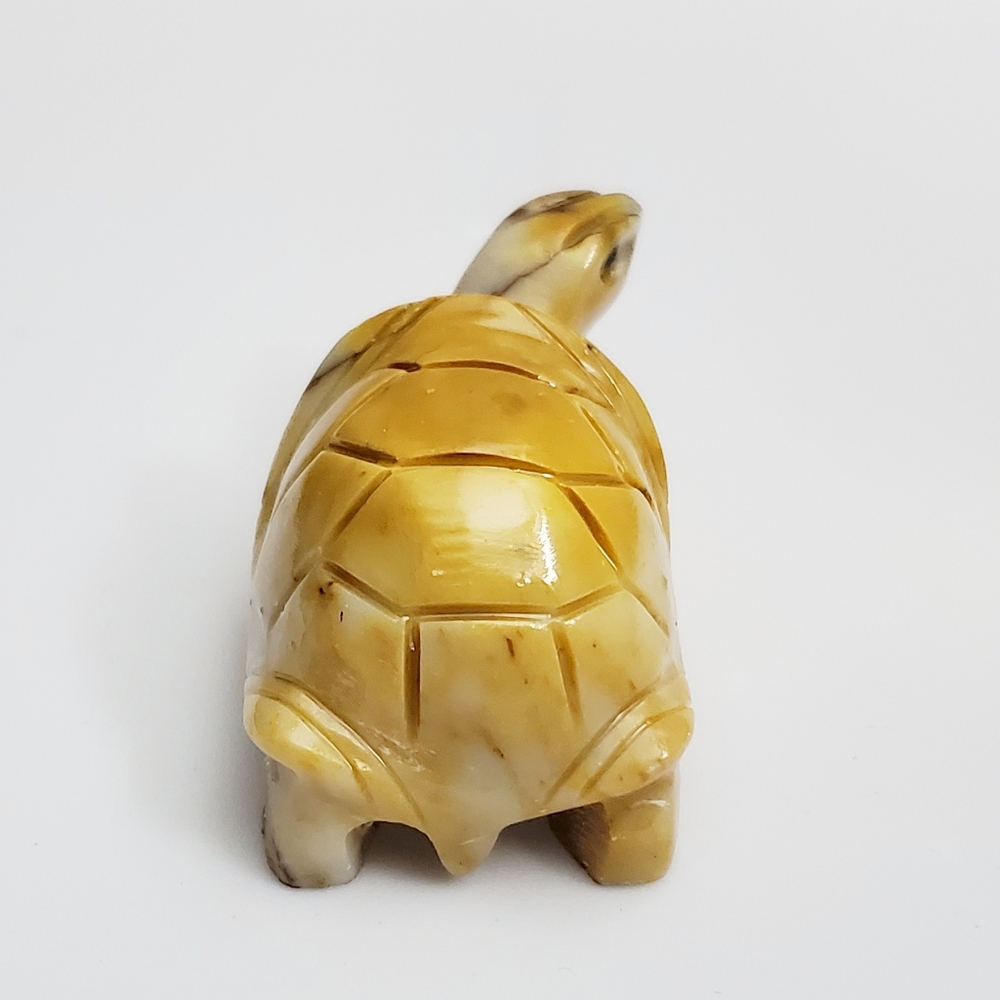 Soapstone Carved Turtle - Picture 3 of 3